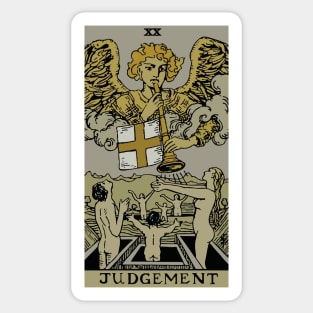 Judgement Tarot Card Sticker